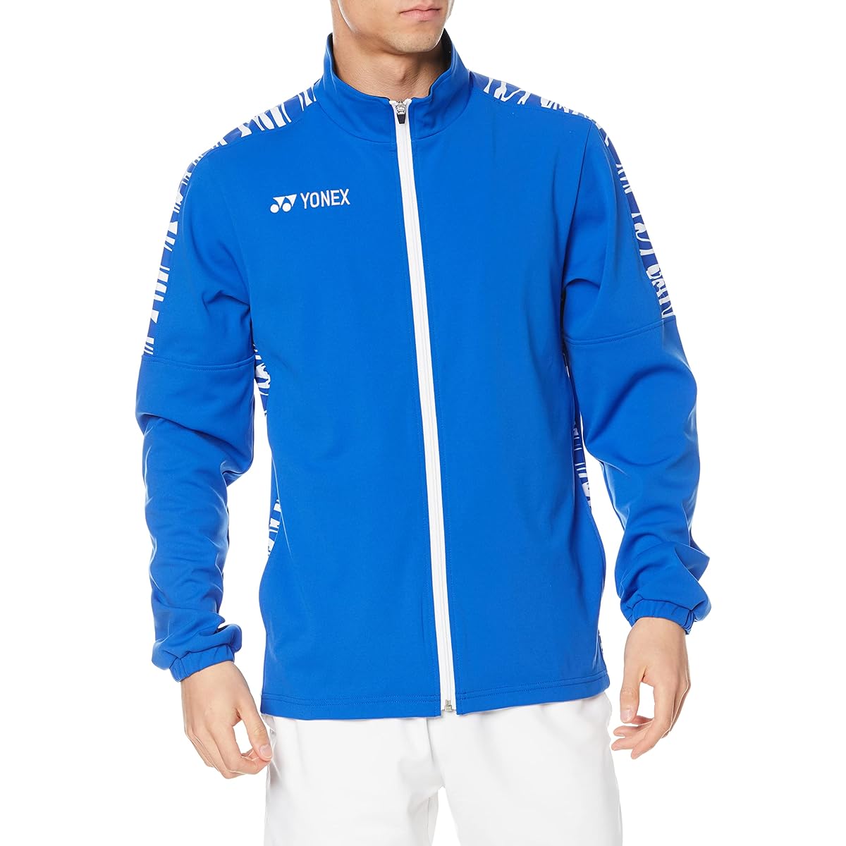 [YONEX] Jacket Knit Warm-up Shirt