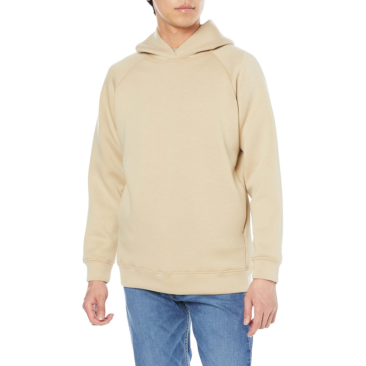 [Lifemax] Cardboard Knit Material Parka Dry Stretch Pullover Parka (Polygiene Processing) MS2132