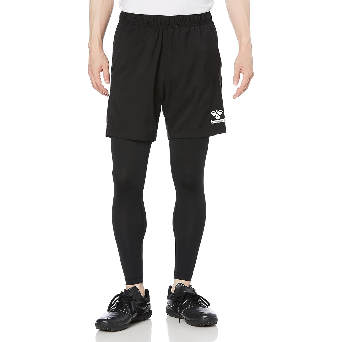 [Hummel] Half pants set Layered practice pants set