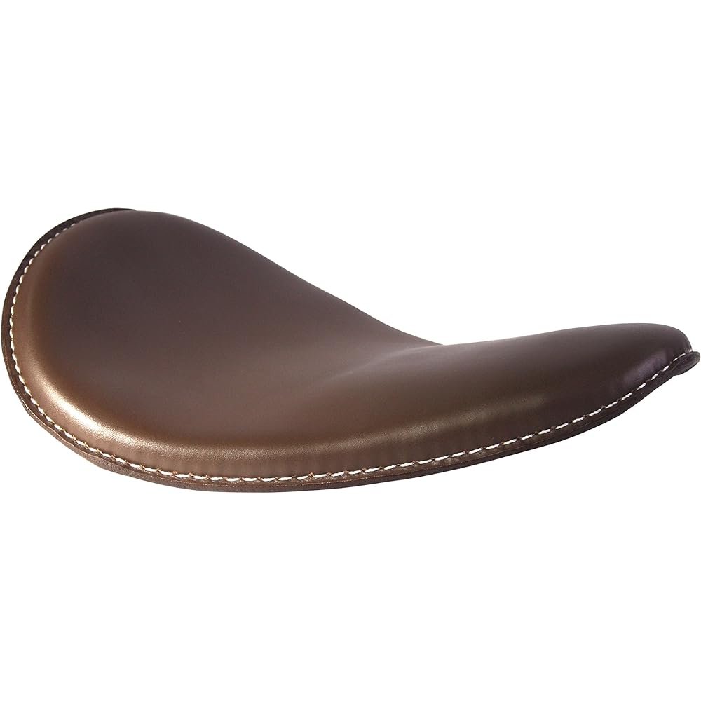 HEAVEN'S Genuine Cow Leather Super Flat Form Solo Seat Back Side Up Smooth Ivory F-S-BE-S-K