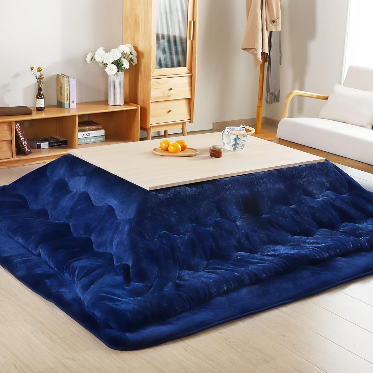 [Titiroba] Kotatsu Futon ED0004 Navy 185x235cm