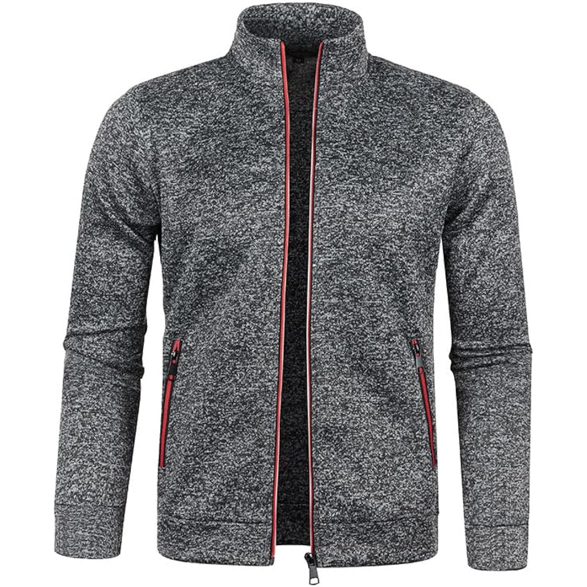 [FleurUneffe] T25 Brushed Lining Thin Fleece Jumper Full Zip Chuck Long Sleeve Men's Sports Golf Wear Outerwear Outdoor Cold Protection