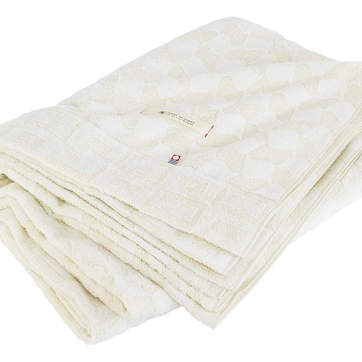 Bloom Imabari Towel Certified Towel Blanket Clair Single Approx. 145 x 190cm Made in Japan 100% Cotton Smooth Comfortable Washable (Cream)