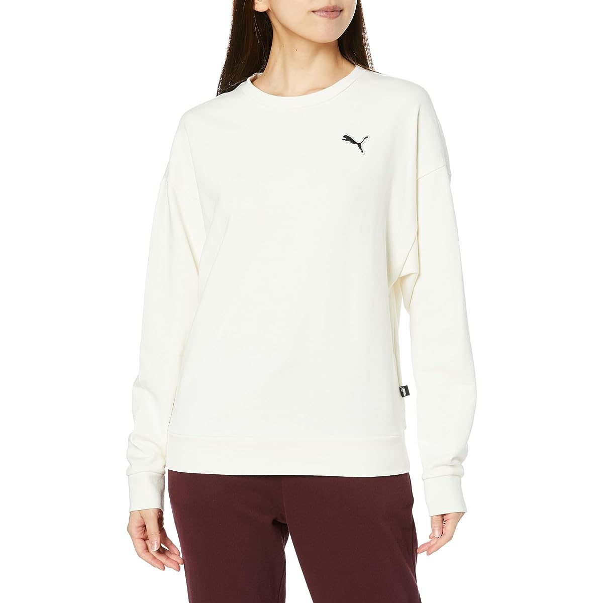 [PUMA] Sweatshirt Cropped BETTER ESSENTIALS Crew Sweat TR 678443 Women's