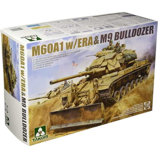 Tacom 1/35 US Army M60A1/ERA/M9 Dozer Blade Plastic Model TKO2142