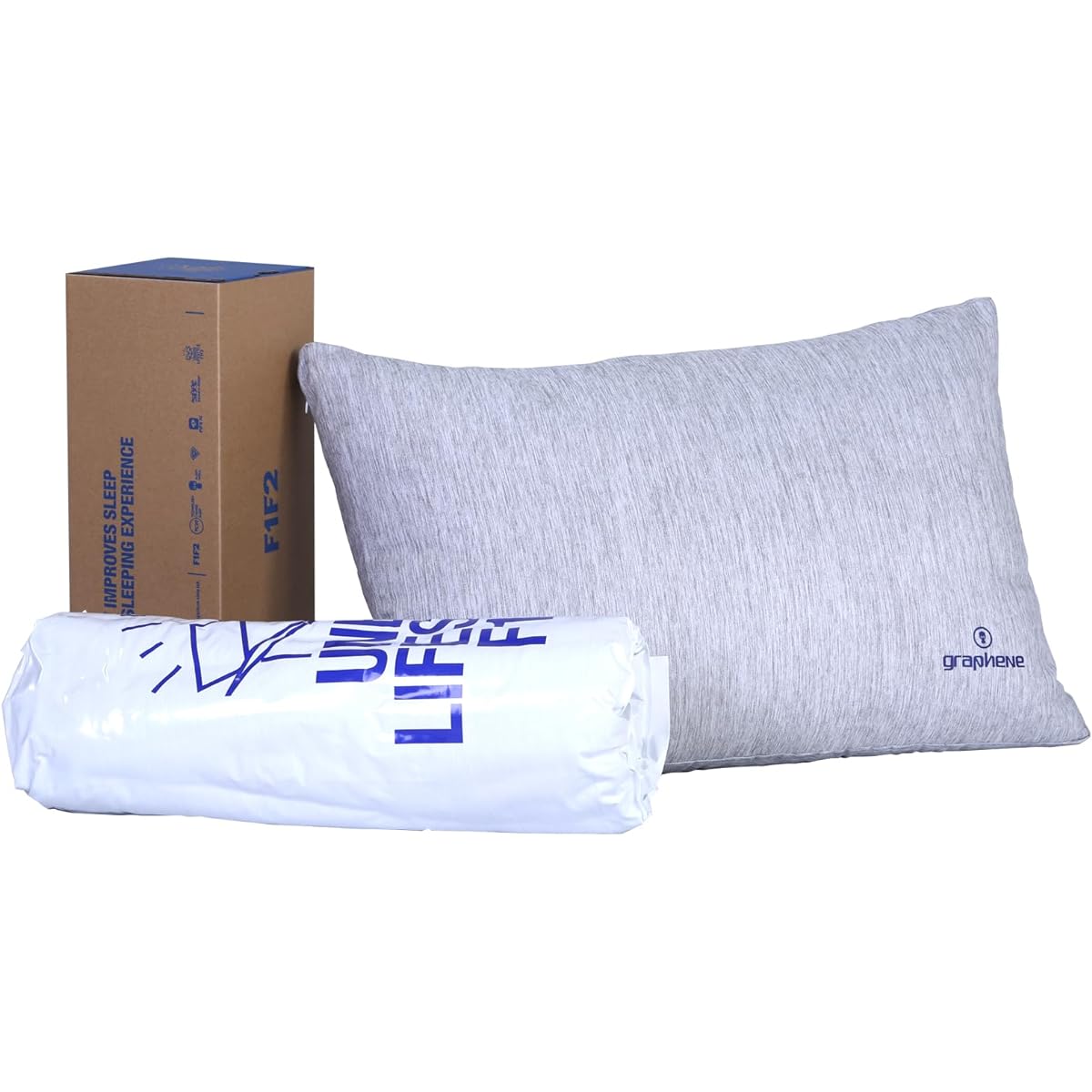 Pillow Pillow Stiff Shoulders Stiff Neck Sleep Graphene Deodorant Good Sleep Pillow Overwhelming Deodorizing Power and Night Sweat Prevention Luxury Hotel Specification Pillow