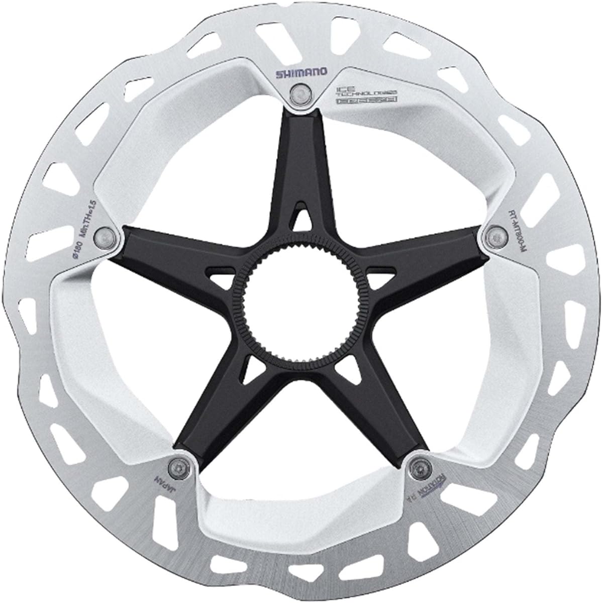 SHIMANO Disc Rotor RT-MT800 140mm Included/Outer Serration Lock Ring