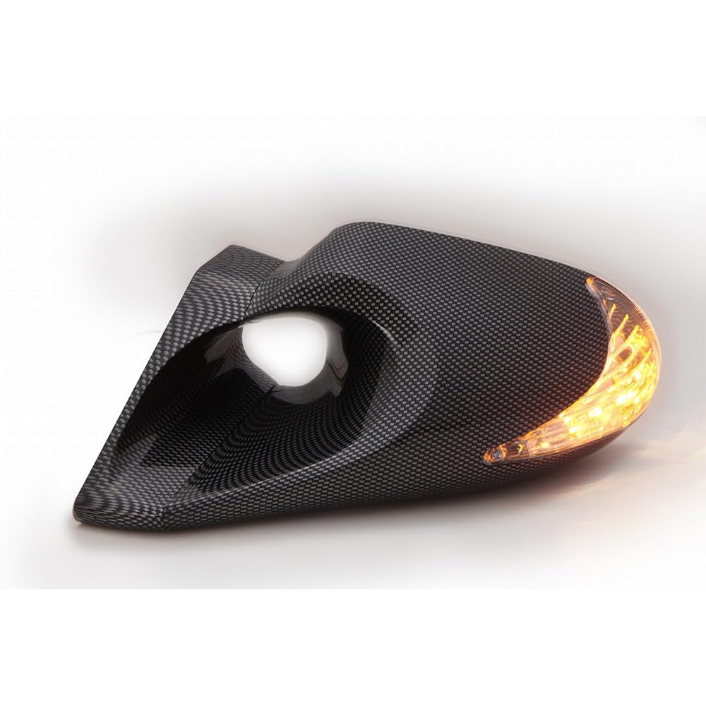 Side Mirror Mark 2 X90 Series [1992~1996] JTC Mirror LED Carbon Look Mirror Surface Electric Adjustment Right Handle SBMJTCBALHR-1712