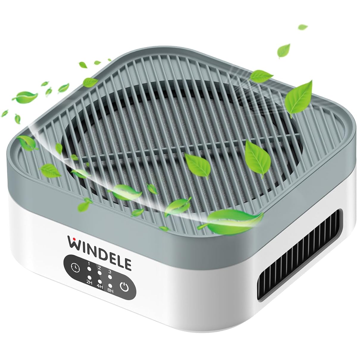 WINDELE Air Purifier, Small 10 Tatami 3 Layer Filtration Hepa Filter, Tabletop, Quiet, Energy Saving, Mini Portable, Car Air Purifier, Lightweight, Deodorizing, Dust Collection, Pets, USB, Dust, House Dust, PM2.5, Tobacco, Disinfection, Mold, Allergies,