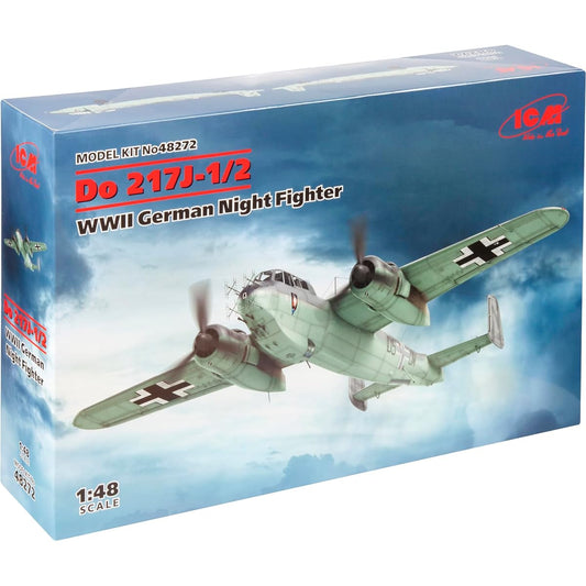 ICM 1/48 Luftwaffe Dornier Do217J-1/2 Night Fighter Plastic Model 48272