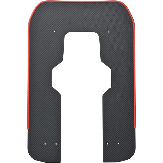 Asahi Windshield (AF ASAHI) AF Leg Windshield Carbon Pattern Mall Color Red Cross Cub 110 (8BJ-JA60) CUB-02-R