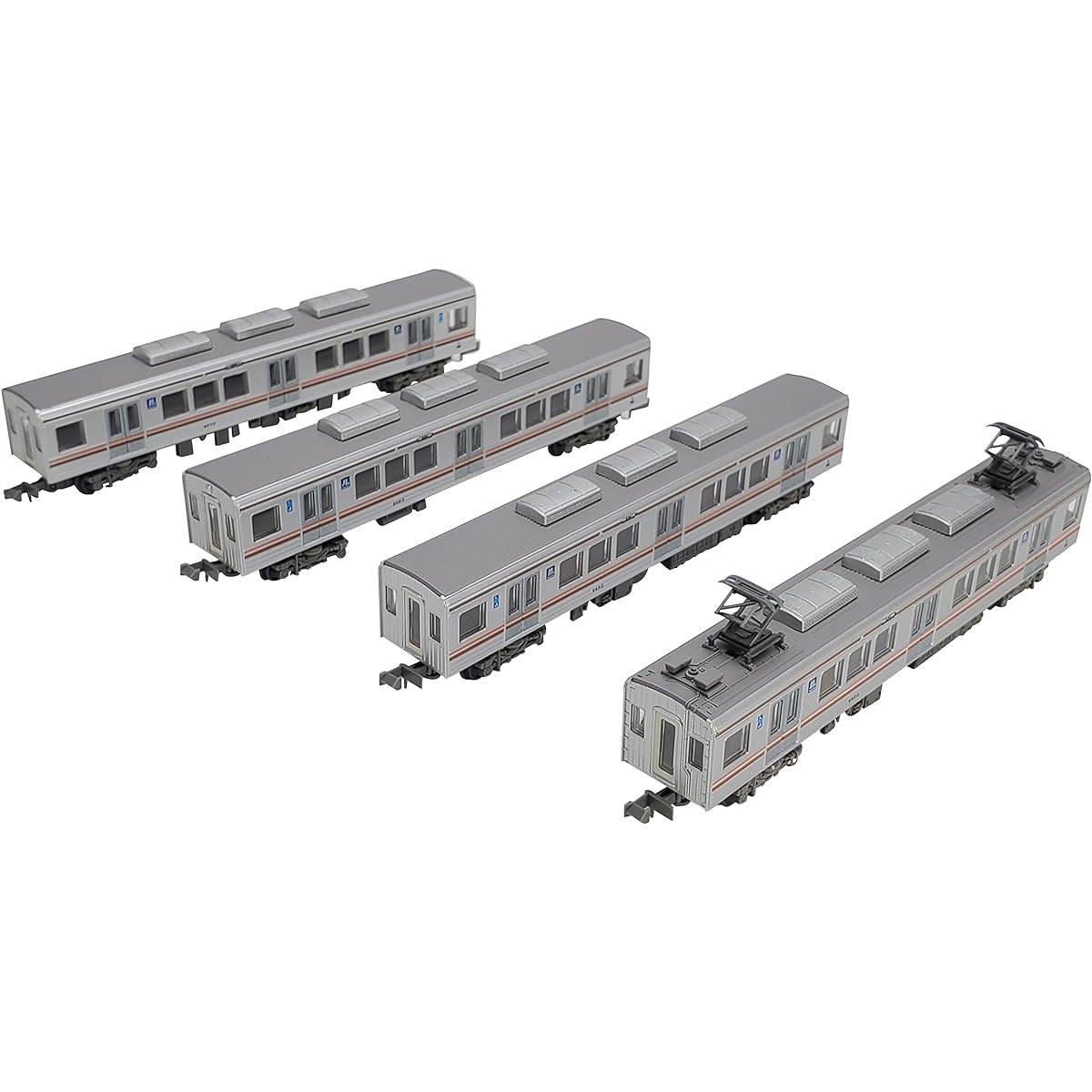 Railway Collection Osaka Metro 66 series unupdated cars Sakaisuji Line 12 formations additional 4-car set diorama supplies 150 315742
