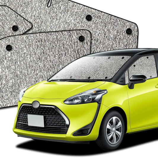 Hobby Craftsman Sunshade Seamless Sunshade Sienta 170 Series Hybrid Compatible Car Curtain Sleeping in the Car Car Film Full Set Made in Japan "03s-a021-sa"