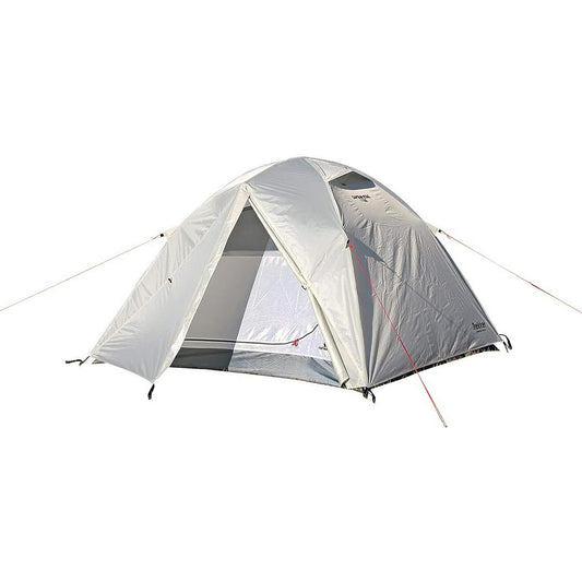 CAPTAIN STAG Tent Dome Tent Aluminum Dome [For 3 People] UV/PU Treatment Comes with Carry Bag White Trekker UA-51