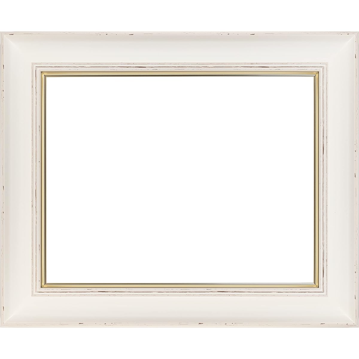Oil painting frame 8160 White UV cut acrylic specification (F10)