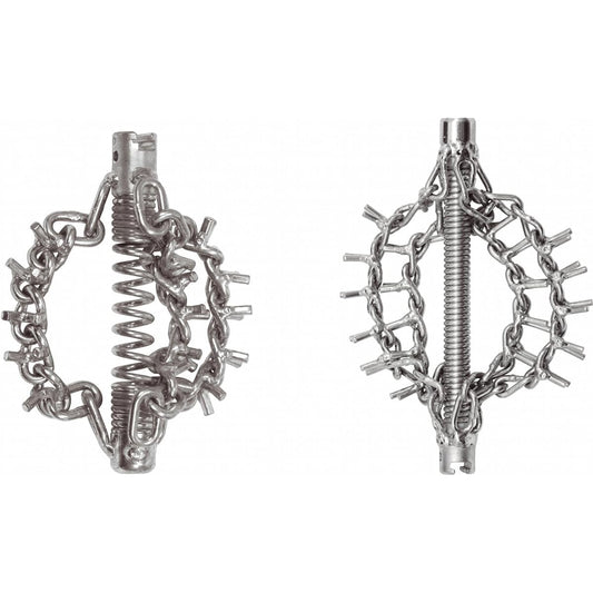 KS TOOLS Spike Chain and Chain Spinning Head with a spiked chain 3 chains Ø30mm 16mm 900.2184