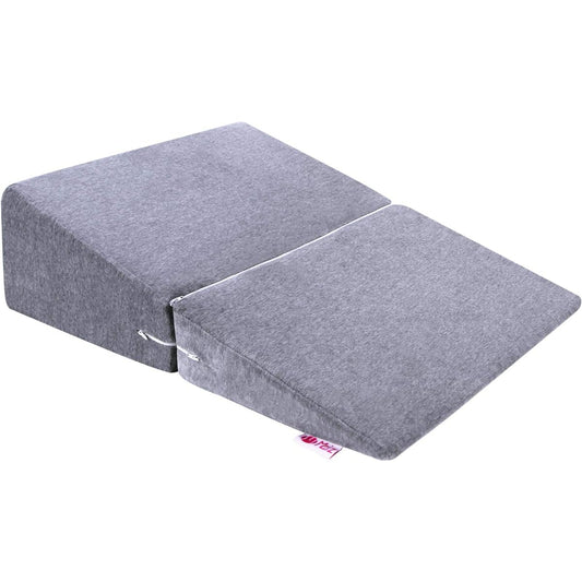 Meiz Triangular Cushion, Triangular Pillow, Backrest Cushion, Lumbar Pillow, Polyurethane Foam, Sleeping, Mother's Day, Present, Respect for the Aged Day, Foot Pillow, Smooth Pillow, Side Sleeping, Good Sleep Support, High Resilience, Belboa Fabric, Wash