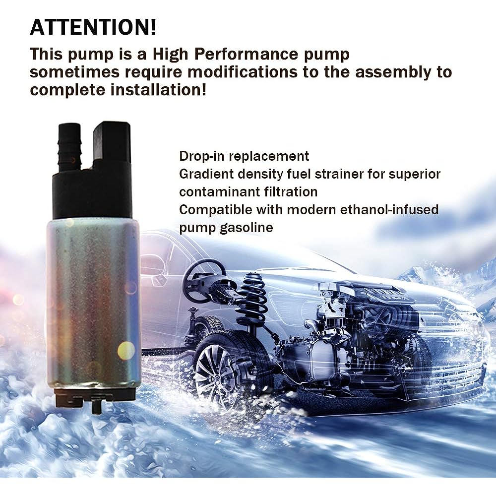 Electric fuel pump & installation kit conforming to multiple models E8213 EFP382A