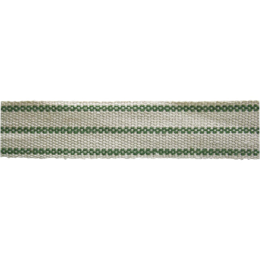 Tokyo Ribbon Linen Basic Stripe #04 18mm×20m