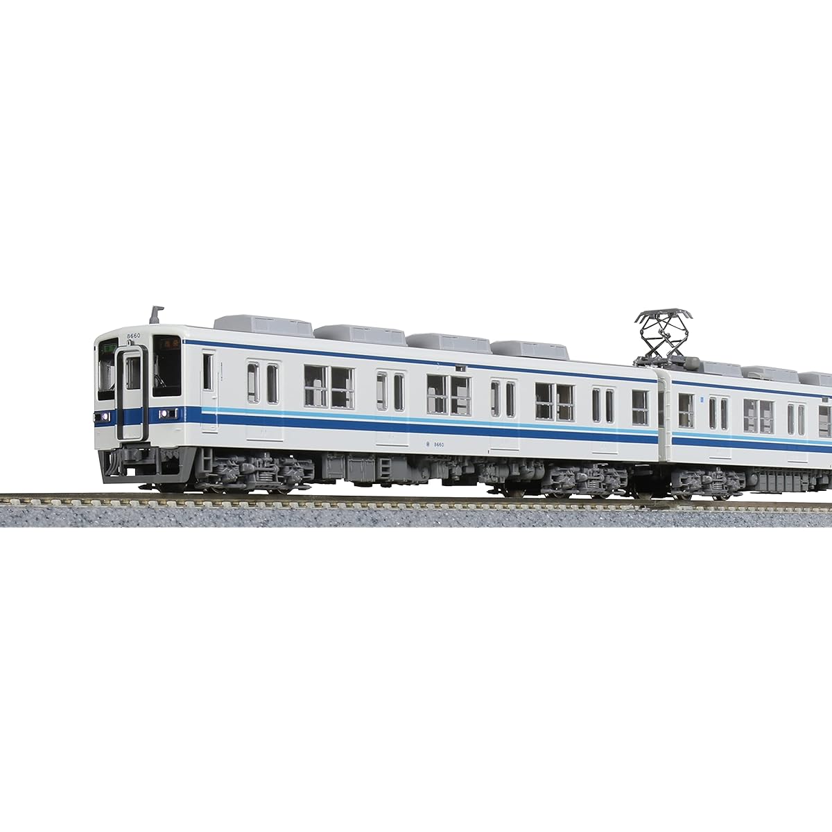 KATO KATO Plastic N Gauge Tobu Railway 8000 Series Late Updated Car Tojo Line Lead Car 2-Car Addition Set 10-1651 Railway Model Train