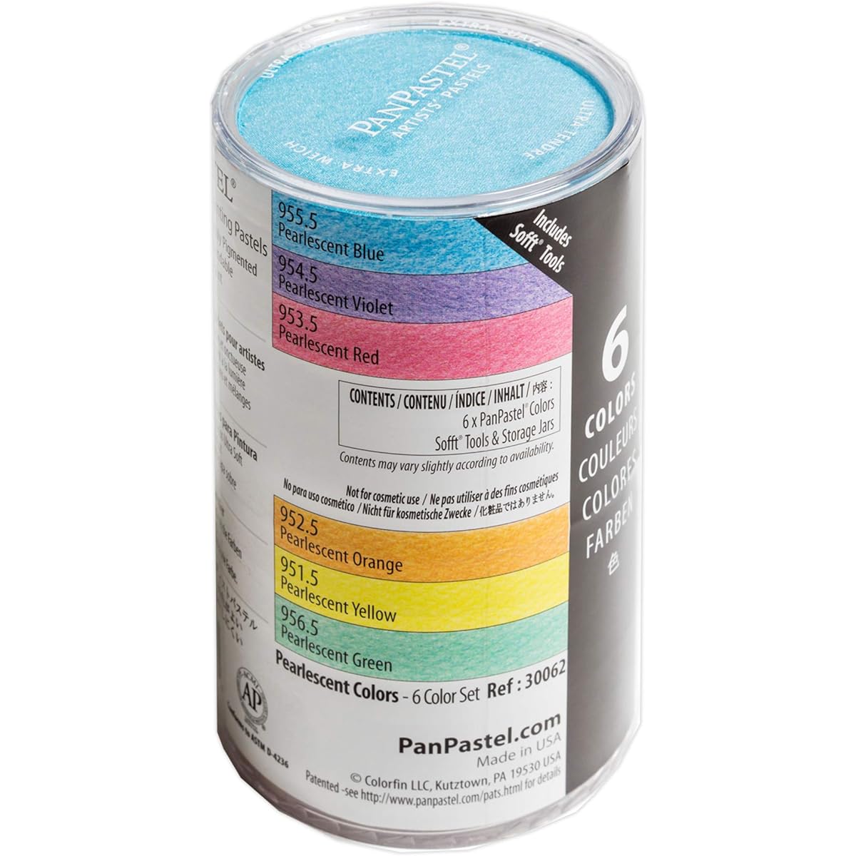 PanPastel 30062 Pearl color 6 color set 318357