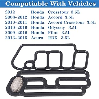 Cylinder head solenoid gasket 15815-R70-A01 15845-R70-A01