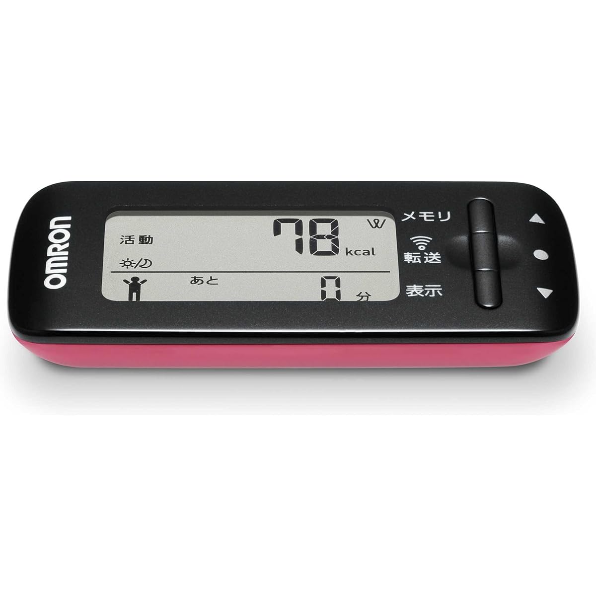 OMRON Activity Meter Calorie Scan WellnessLink Pink HJA-307IT-PK