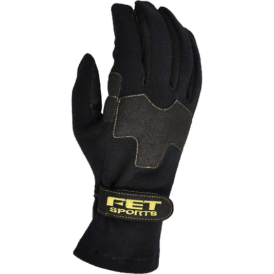 FET Sports 3D Lightweight Gloves Black/Black M FT3DLW31