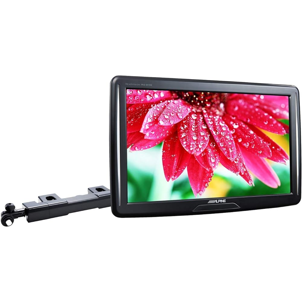 ALPINE Slim Rear Vision 11 Type WVGA Arm Mounted Type PKG-M1100