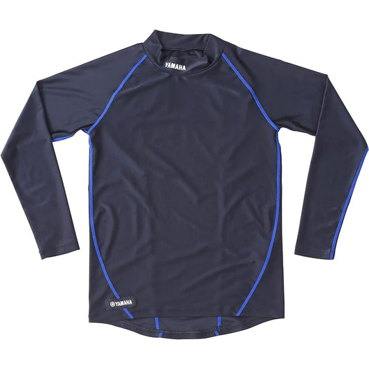 Yamaha Inner Wear [Race Blue Fun items] TRAVEL items YAE51 Riding Under Tops Black x Blue M Size 90792-AD80M