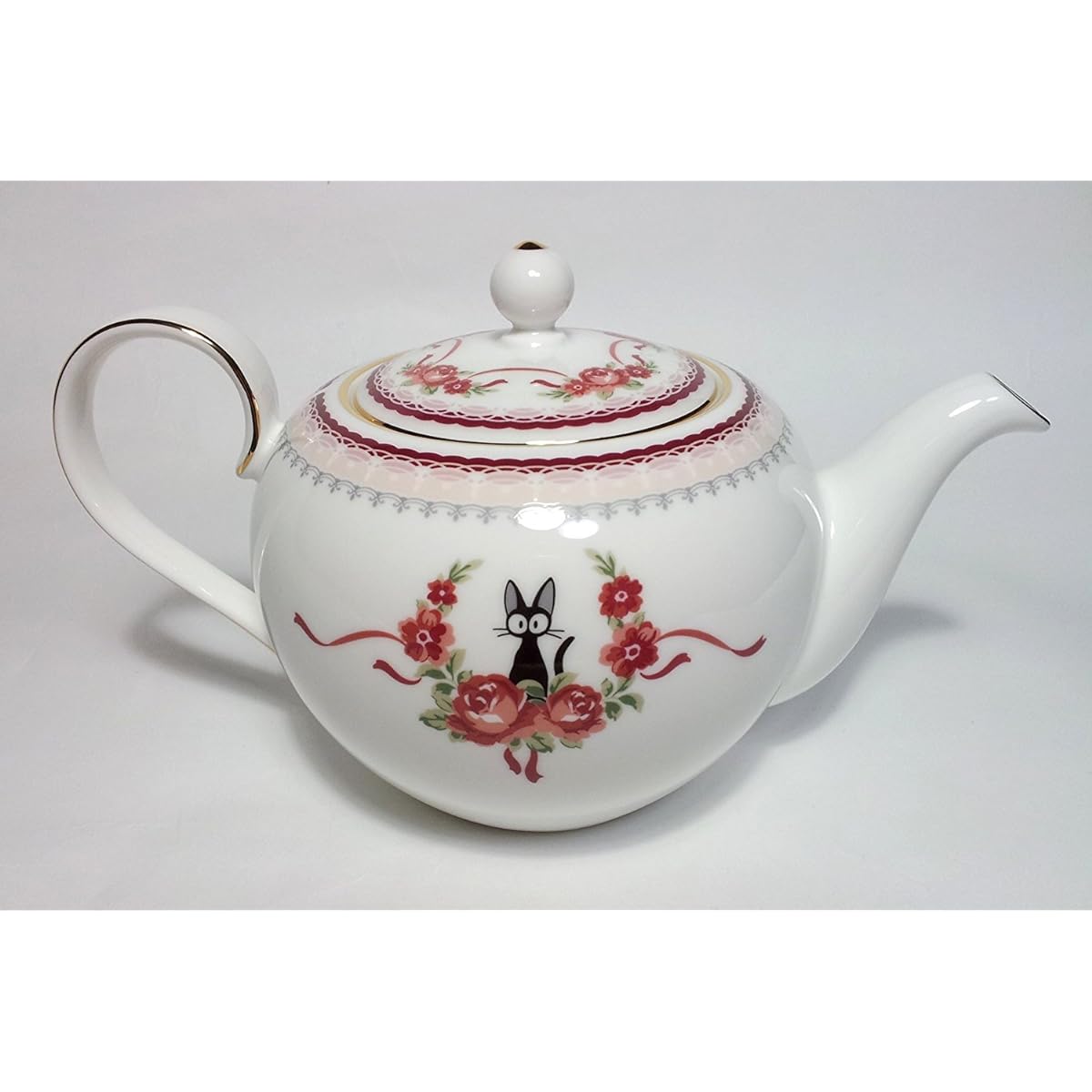 Noritake Tea Pot 650cc Kiki's Delivery Service Pink Bone China MJ97284/H-612L