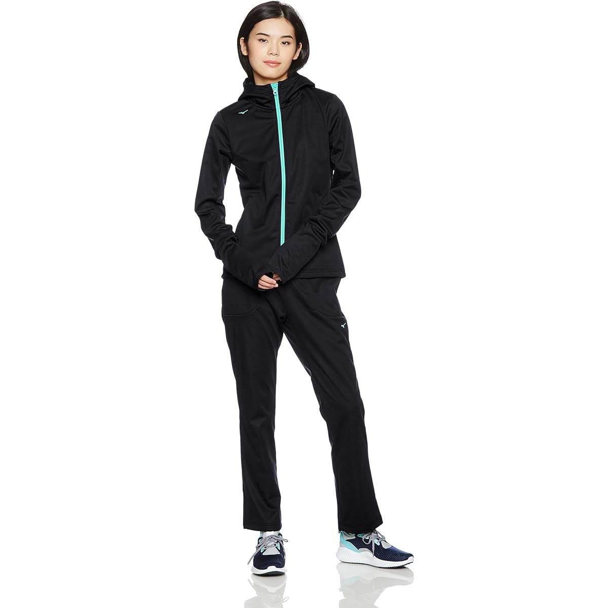 [Mizuno] Sauna Suit Top and Bottom Set [Women's] 32JC5X60