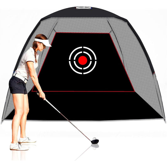 Gulfmore Golf Net Golf Practice Net Indoor Outdoor Practice Net Swing Practice Target & Carry Bag Included