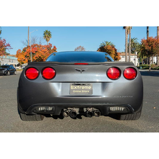 ZR1 Style Rear Tran Crid Wing Spoiler Hardware Includes (ABS Plastic -Mat Black)