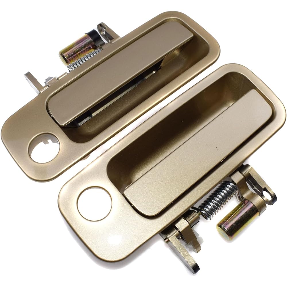 Car Parts Outside Door Handle Beige Windle Frontor Left Left Left Left and right LH RH 69240-YC030 Toyota Kamuri 1997 1998 2000 2001 Car Parts (Color: Rear Right RR)