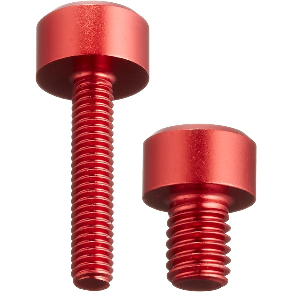 DURA-BOLT Tank Cap Bolt Aluminum Set of 7 Red CB400SF 01-/1300SF 01-/VTR1000SP1/2/CBR600F4 01-/CBR900/929/1100XX *Mainly compatible with vehicles from 2001 onwards DBT001/3R