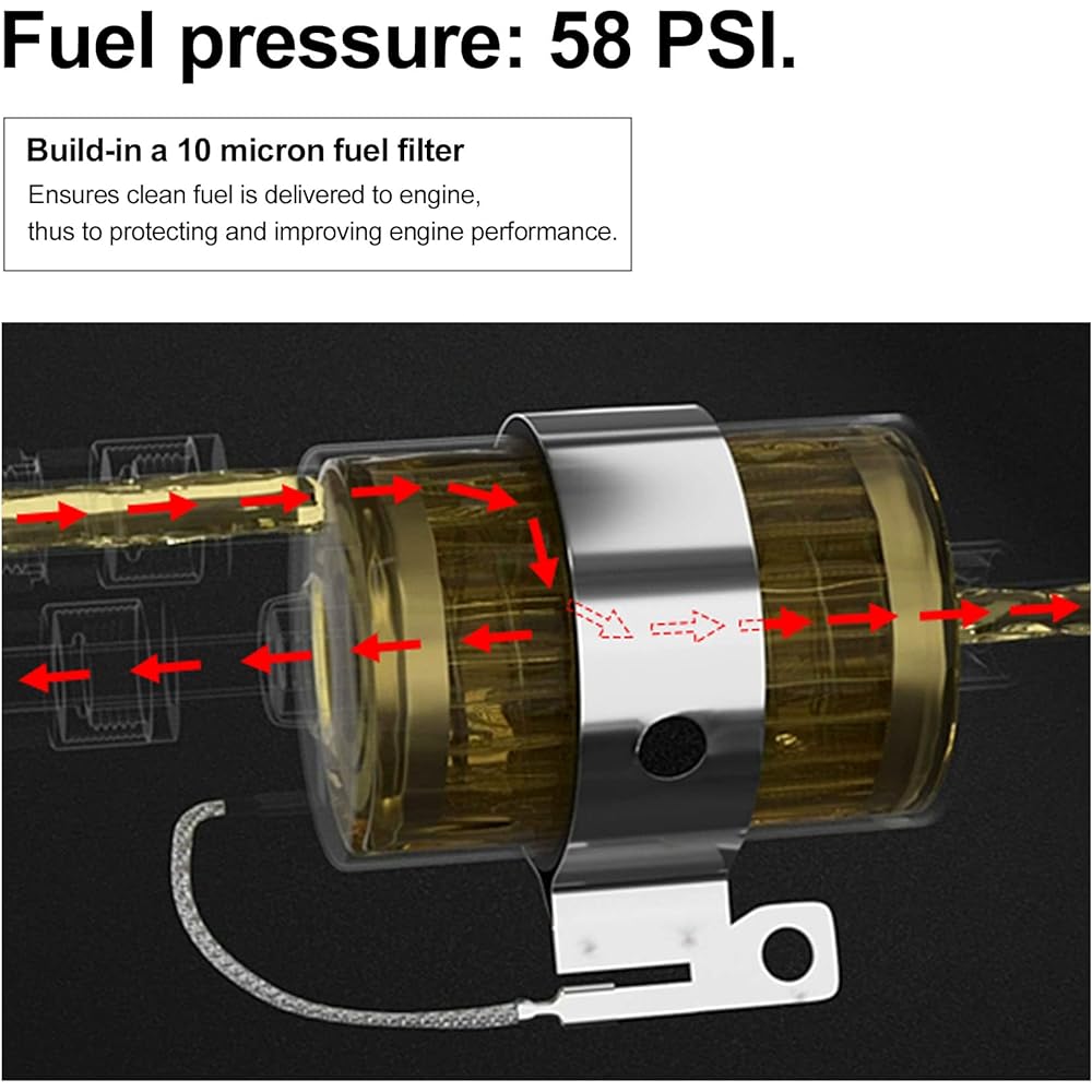 EVIL ENERGY Fuel Filter Regulator 58 PSI Kit LS SWAP EFI Conversion C5