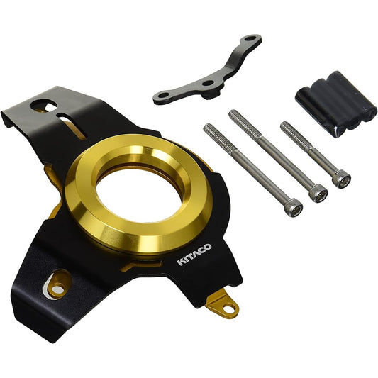 KITACO Crankcase Cover Left Side (Gold) Monkey 125 (JB02), Grom (JC61/75) 307-1300770