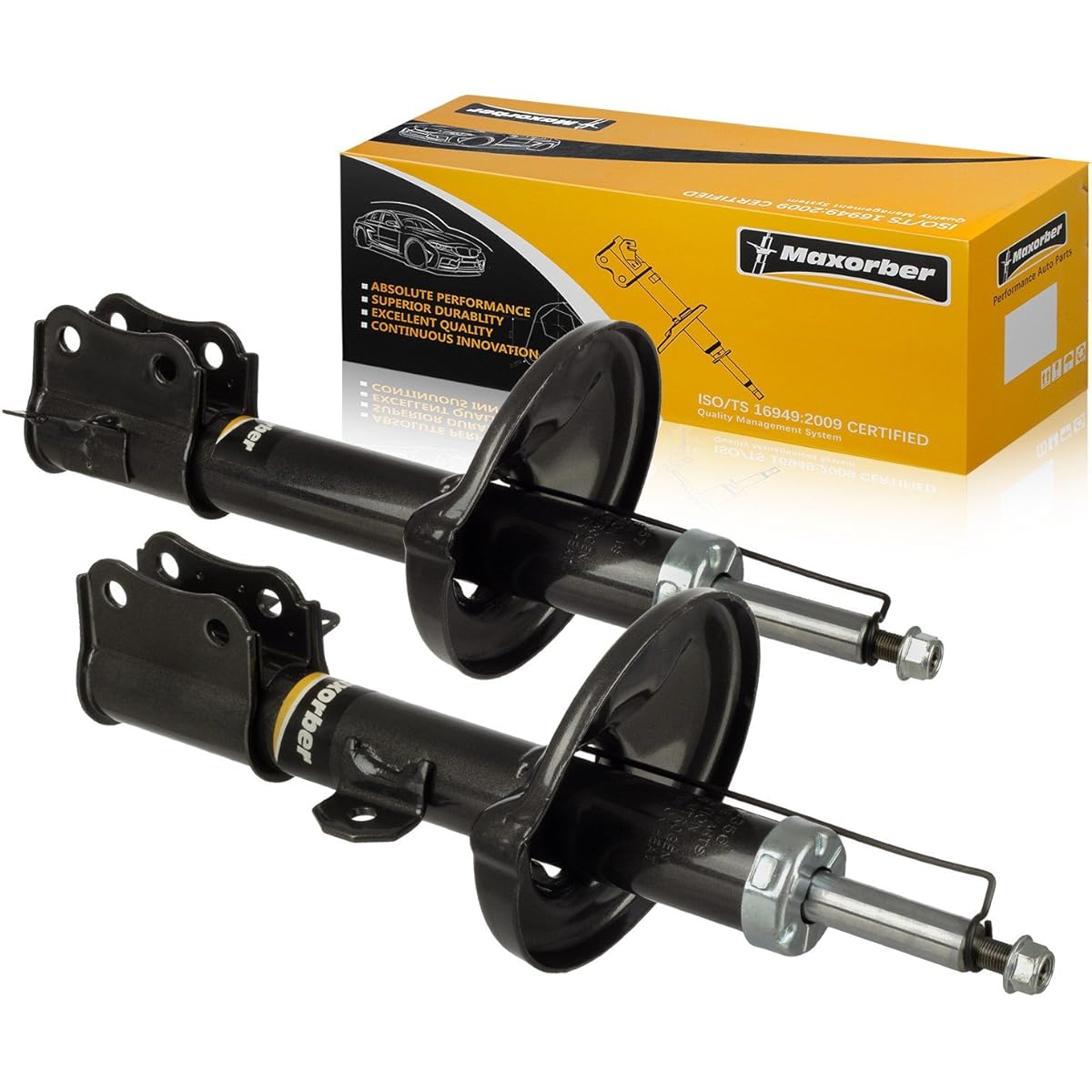 MAXORBER Rear Set Shock Struts Absorber Kit SUZUKI AERIO 2002 2003 2005 2005 2006 Shock Absorber 33356 33357 312212 Compatible