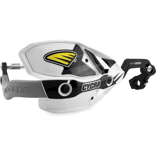 CYCRA 1CYC-7408-42X Ultra Probend CRM Hand Guard 1-1/8 inch Clamp White/Gray