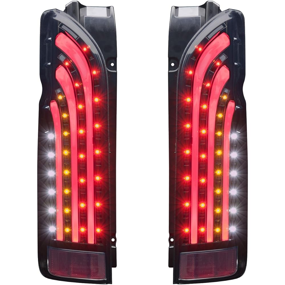 Hiace 200 series tail lamp 415 Cobra BAD tail BAD-WHITE