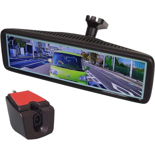 MAXWIN Digital Mirror Digital Room Mirror Rear View Monitor In-Car Rear Camera Super Night Vision Function 8.88 Inch LCD Genuine Mirror Replacement MR-A002B