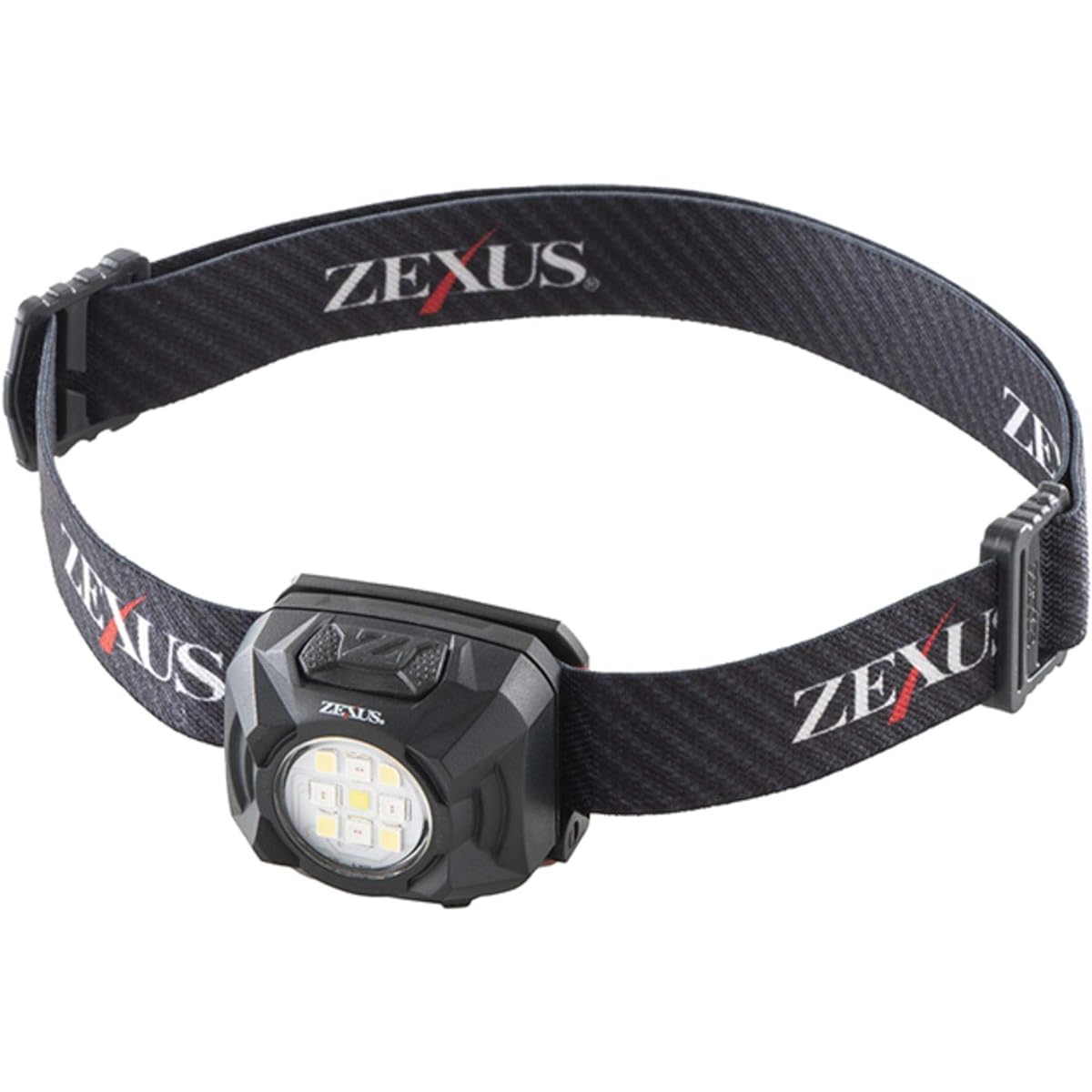 Fuji Touki ZEXUS LED Light ZX-R30 Rechargeable [Maximum 400 lumens Main LED lighting time: Up to 8 hours White/Red]