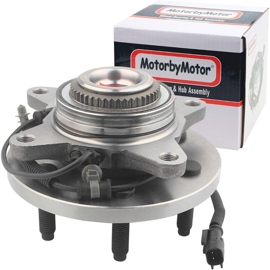 Motorbymotor 515142 Front Wheel Bearing and Hub Againburi 4WD 6 WD Lug Ford F-150 Expedition, Lincarn Navigator Hub Bearing (ABS, 4X4, highly durable)