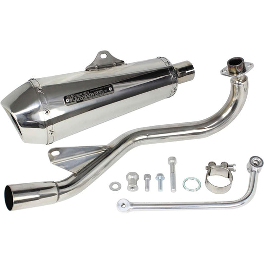 Special parts Takegawa taper cone muffler (government certified) Monkey 125 04-02-0298