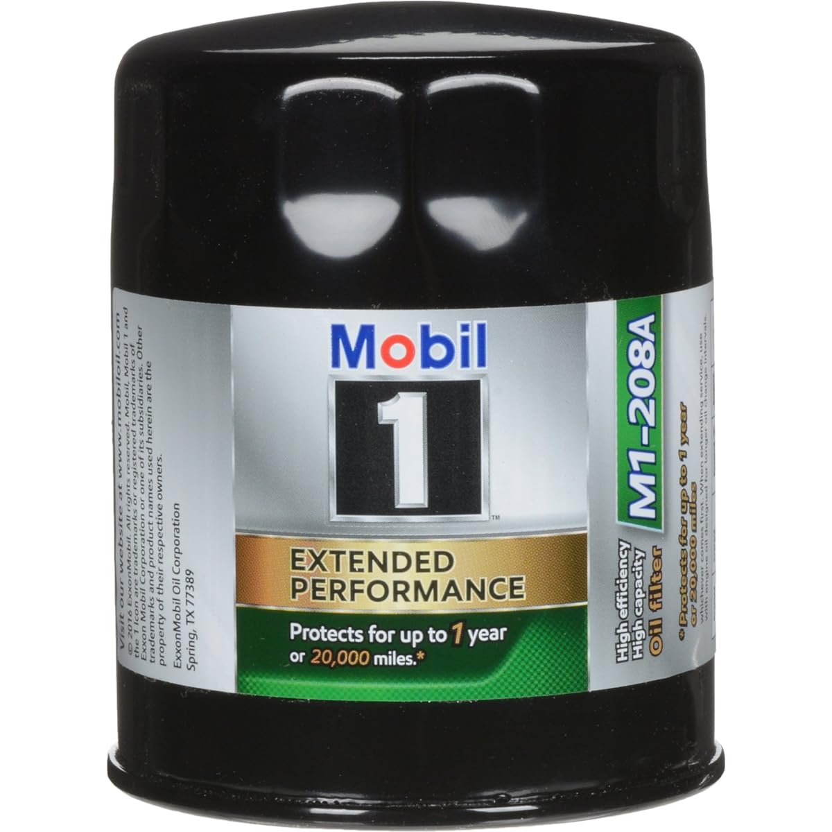 Mobil 1 M1 - 208 A Expansion Performance Oil Filter, 2 Pack