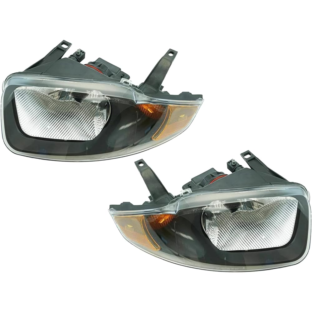03-05 Chevrolet Cavalier Headlight Head Lamp Headlight Light Lamp Pair Set