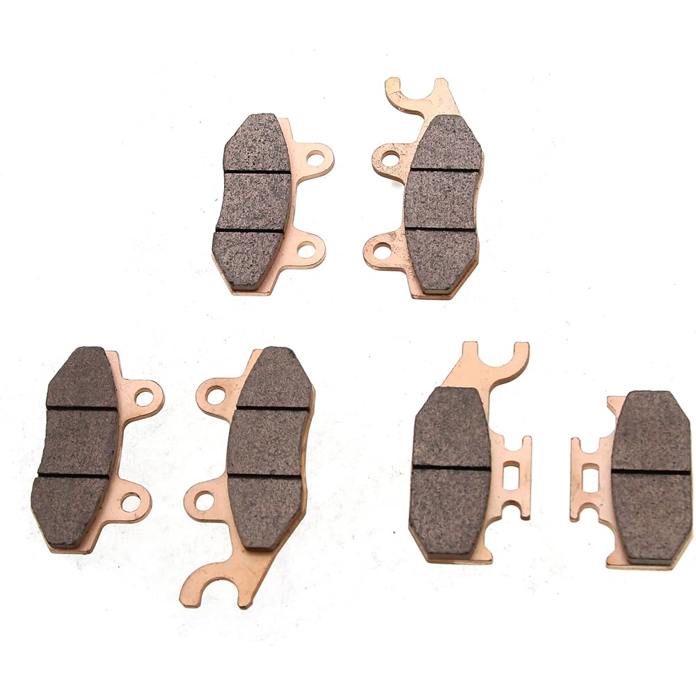 Race Driven Front & Rear Heavy Brake Pads for Yamaha - Rhino YXR450 450 YXR660 660 - Raptor 700 YFM700