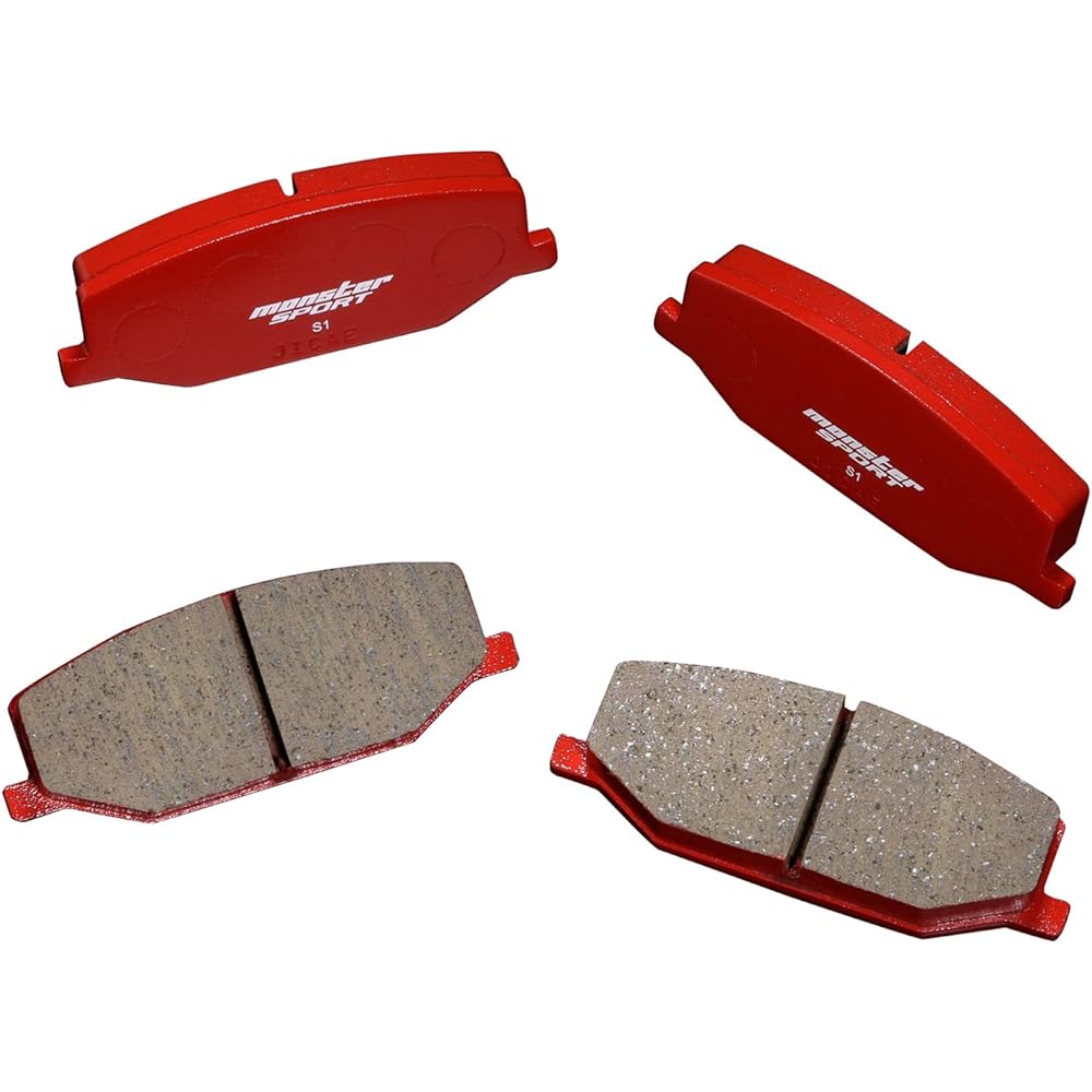 MONSTER SPORT Brake Pad Type-S1 [Front] For Jimny [JB64W] / Jimny Sierra [JB74W] | JB64 JB74 Brake | 411140-5500M