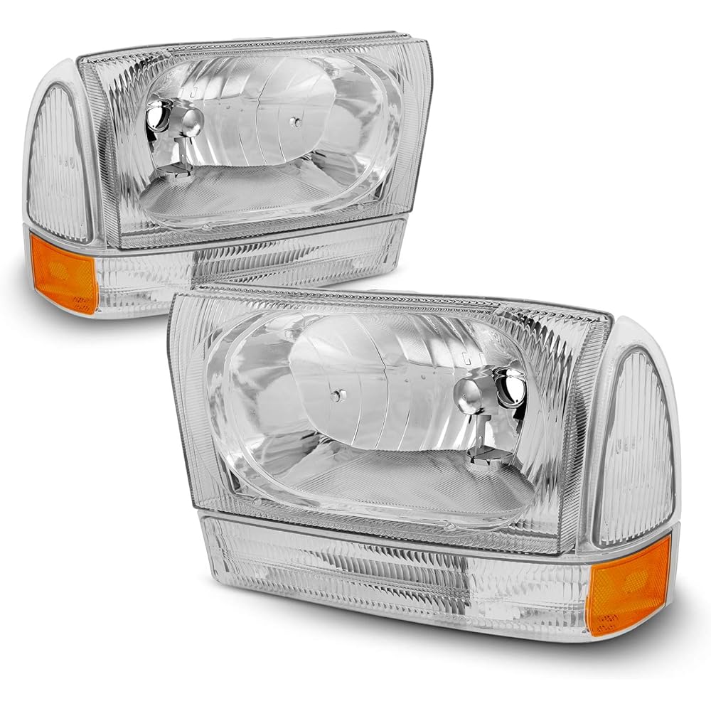 Ford Excression F250 F350 F450 Super Duty OE replacement headlight driver/passenger seat lamp pair